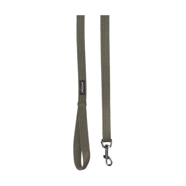 Ami Play Smycz regulowana Easy Fix Cotton M 160-300 x 2cm Khaki