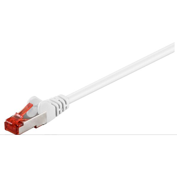 MicroConnect RJ-45/RJ-45 kat.6 S/FTP Biały 1.5m (SSTP6015W)