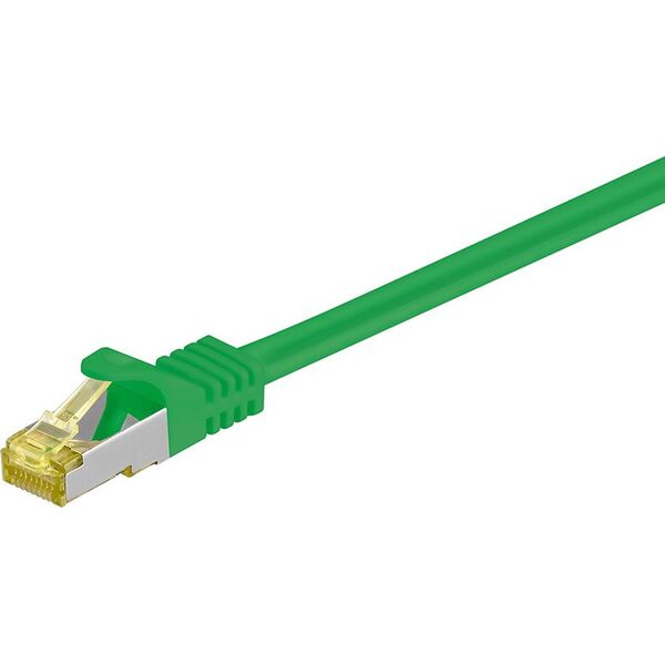 MicroConnect RJ-45/RJ-45 kat.7 S/FTP Zielony 10m (SFTP710G)