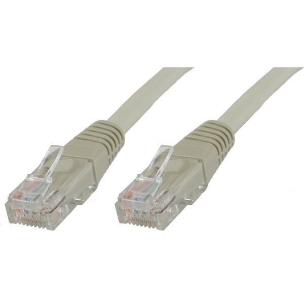 MicroConnect RJ-45/RJ-45 kat.6 U/UTP Szary 6m (UTP606)
