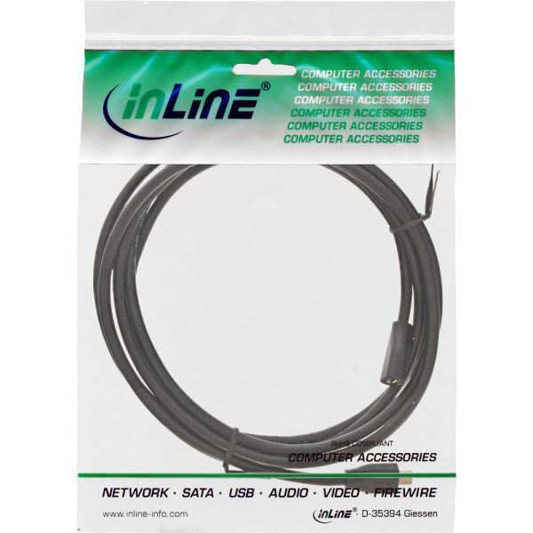 Kabel USB InLine microUSB - microUSB 5 m Czarny (32750P)