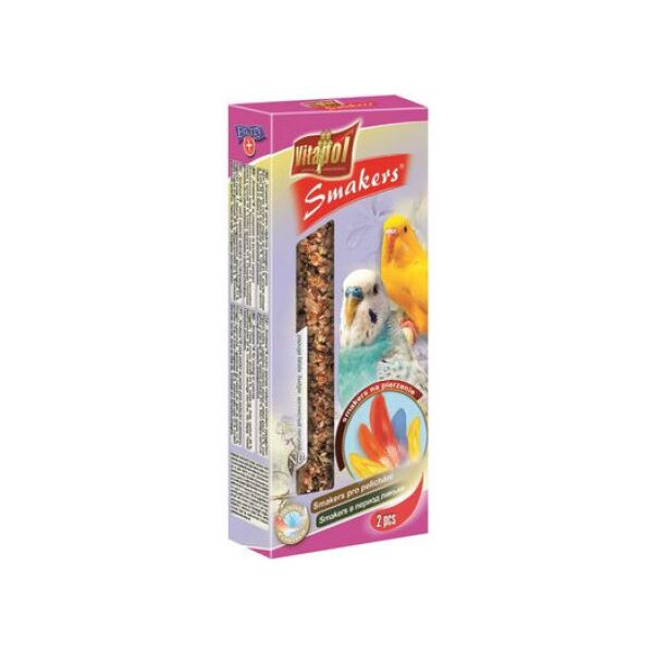 Vitapol Smakers na pierzenie dla papużki falistej Vitapol 90g