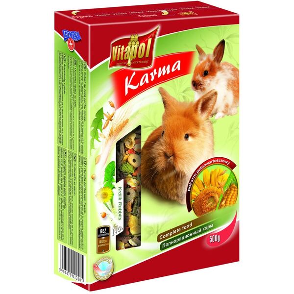 Vitapol Karma pełnoporcjowa dla królika Vitapol 500g