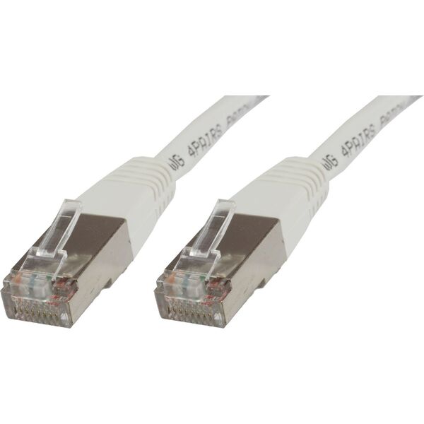 MicroConnect RJ-45/RJ-45 kat.5e F/UTP Biały 10m (B-FTP510W)