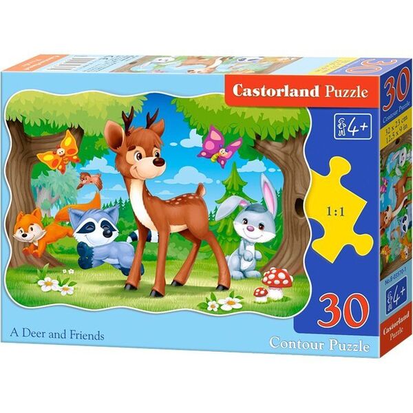 Castorland 30 el. Jelonek i przyjaciele (03570)