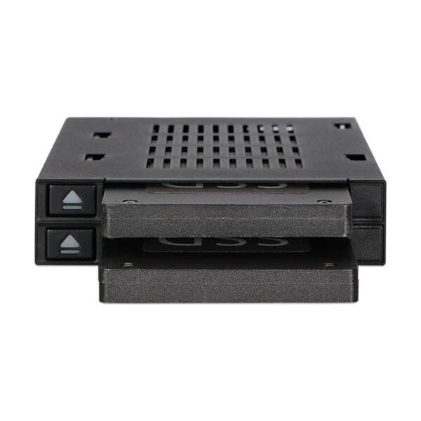 Kieszeń Icy Dock 2x 2.5" SATA/SAS Hotswap flexiDOCK (MB522SP-B)