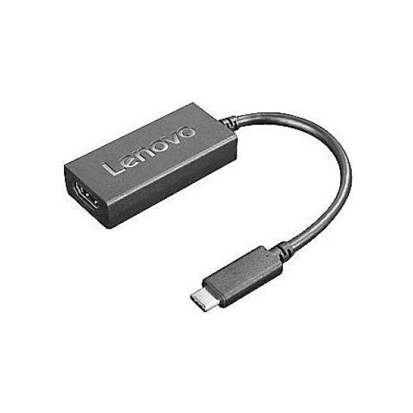Adapter USB Lenovo USB-C - HDMI Czarny  (4X90M44010)