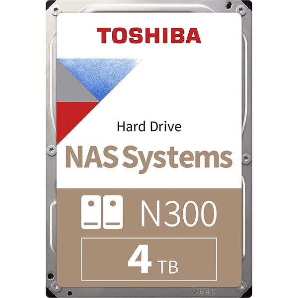Dysk serwerowy Toshiba N300 4TB 3.5'' SATA III (6 Gb/s)  (HDWQ140UZSVA)