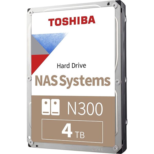 Dysk serwerowy Toshiba N300 4TB 3.5'' SATA III (6 Gb/s)  (HDWQ140UZSVA)
