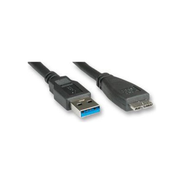 Kabel USB Roline USB-A - Czarny (11.02.8876)
