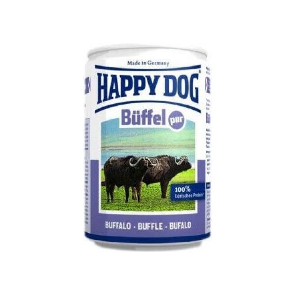 Happy Dog PUSZKA dla psa - BAWÓŁ (Buffel Pur) 200g