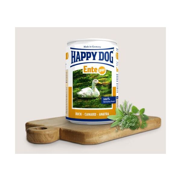 Happy Dog PUSZKA dla psa - KACZKA, (Ente Pur) 800 G
