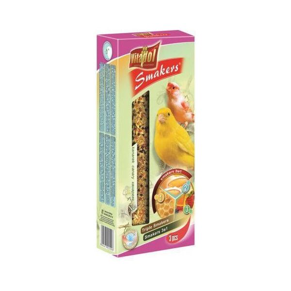 Vitapol SMAKERS DLA KANARKA -MIX 3szt op