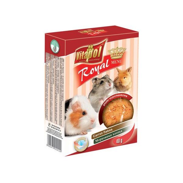 Vitapol MENU PŁATKI - MARCHEWKA 40g