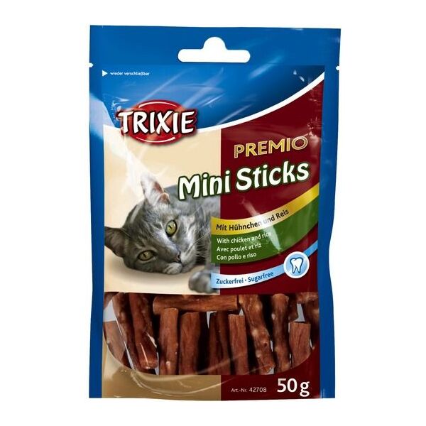 Trixie PREMIO MINI STICKS, KURCZAK / RYŻ 50g