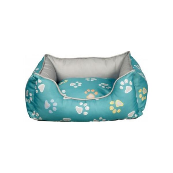 Trixie Legowisko Jimmy, 75 × 65 cm, turquoise/grey