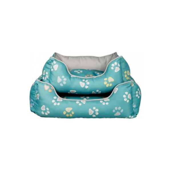 Trixie Legowisko Jimmy, 60 × 50 cm, turquoise/grey