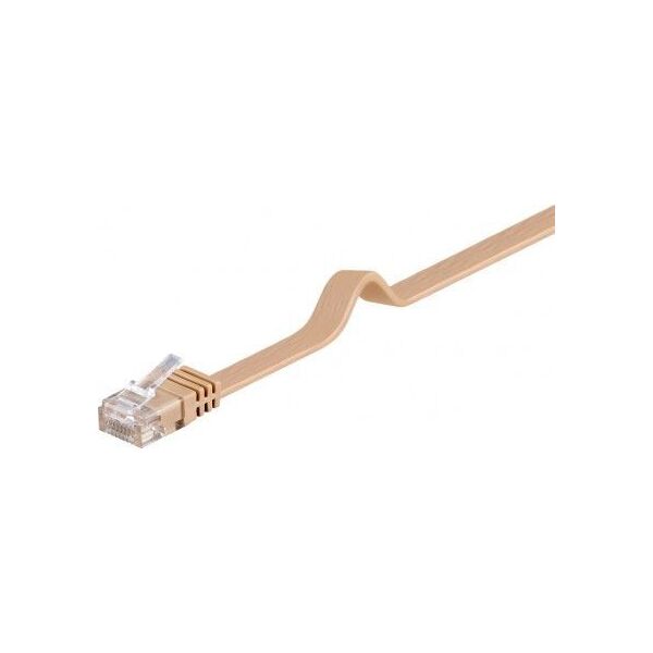 Goobay Patchcord Cat6 U/UTP, płaski, 0.50m (95879)