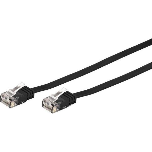 Goobay Patchcord Cat6, U/UTP, płaski, 5m (95387)