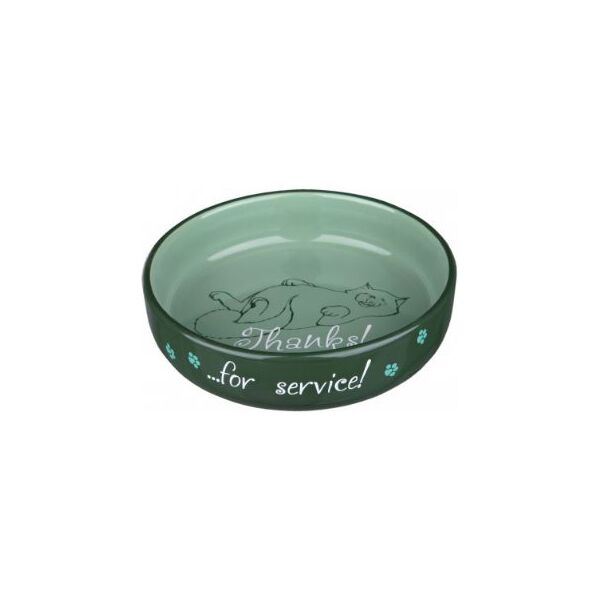 Trixie MISKA CERAMICZNA DLA KOTA, 0.3 l/o 15 cm, dla ras krótkonosych