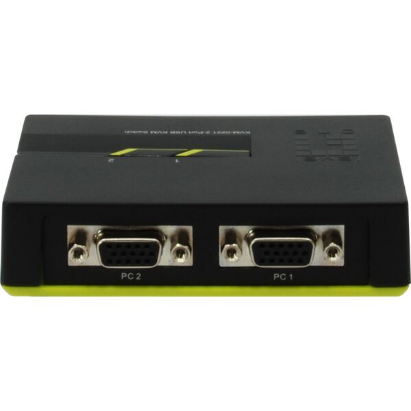 Przełącznik LevelOne KVM Switch LevelOne 2x USB KVM-0221 mit Audio - KVM-0221