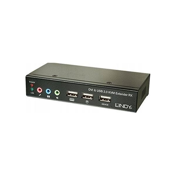 Przełącznik Lindy Ca6 KVM Extend DVI USB Audio 50m Extend DVI USB 2 50m Cat6 - 39377