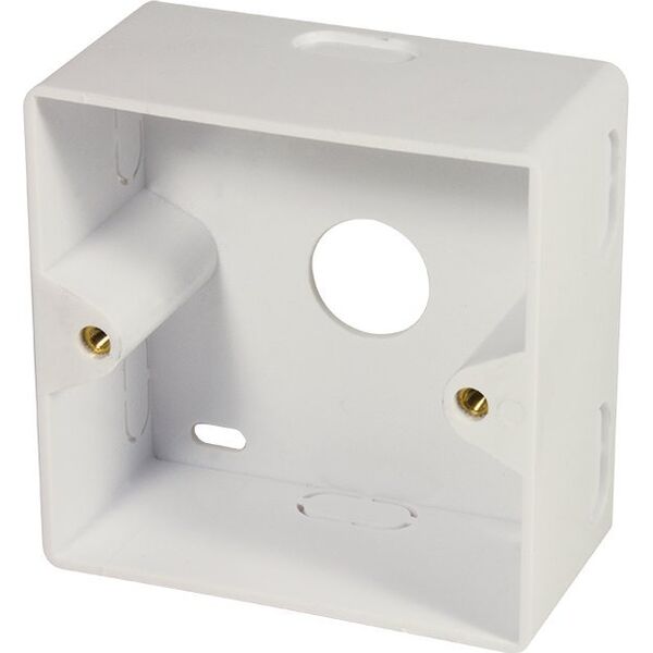 LogiLink LogiLink CAT 6A Auf und Unterputzdose vollgeschirmt RAL 901 - NP0124