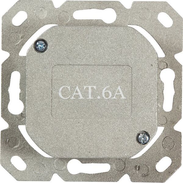 LogiLink LogiLink CAT 6A Auf und Unterputzdose vollgeschirmt RAL 901 - NP0124