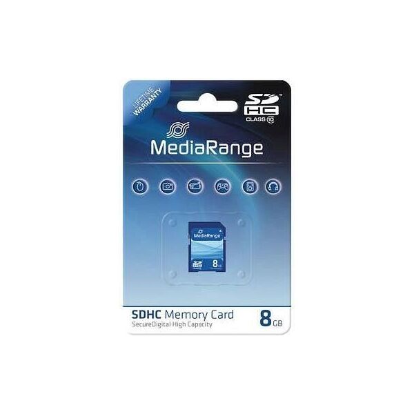 Karta MediaRange MR962 SDHC 8 GB Class 10  (MR962)