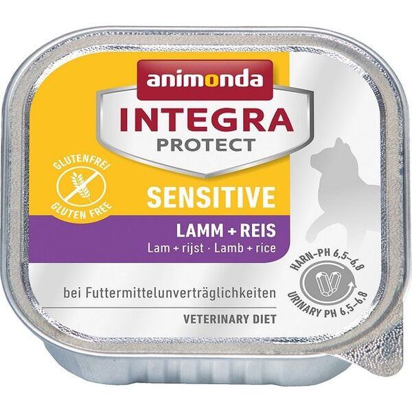 Animonda Integra Sensitive tacka dla kota jagnięcina + ryż 100g