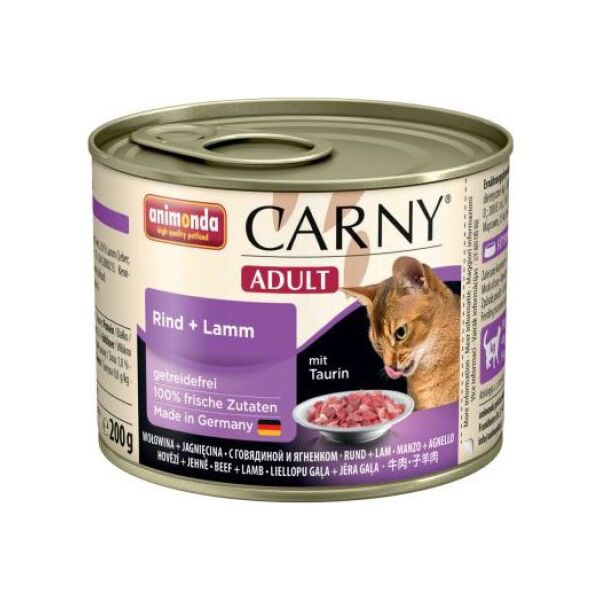 Animonda CARNY Wołowina i Jagniecina 200g