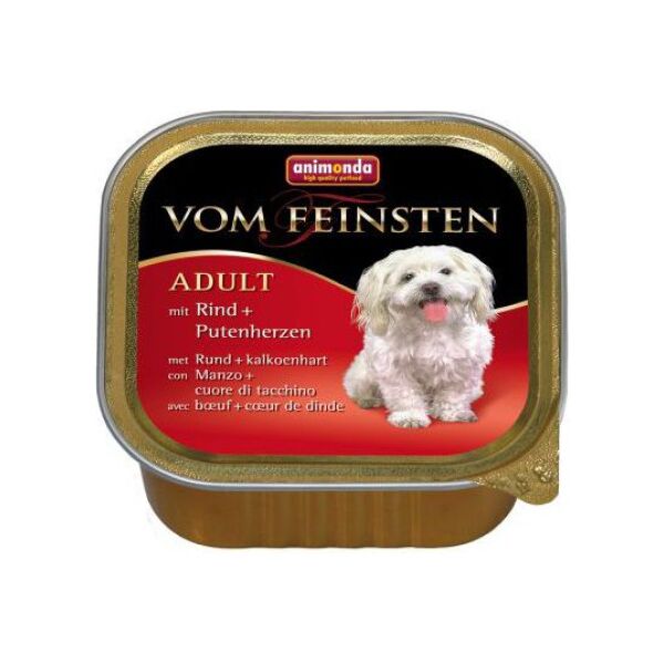 Animonda vom Feinsten Classic Wołowina z sercami indyczymi 150g