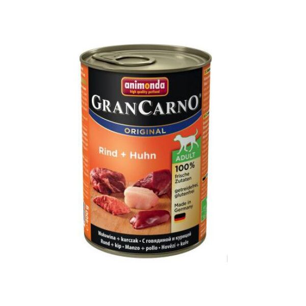 Animonda GranCarno Original Adult Wołowina z kurczakiem 400g