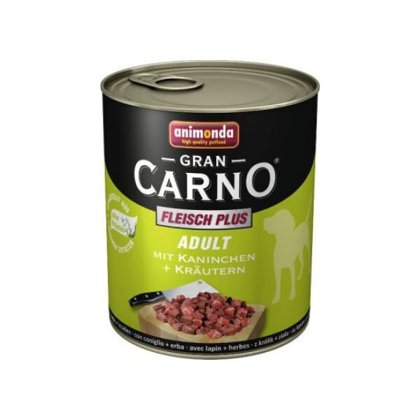 Animonda GranCarno Original Adult Wołowina i królik w ziołach 800g