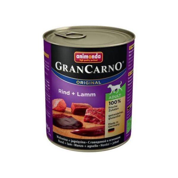 Animonda GranCarno Original Adult Wołowina i jagnięcina 800g