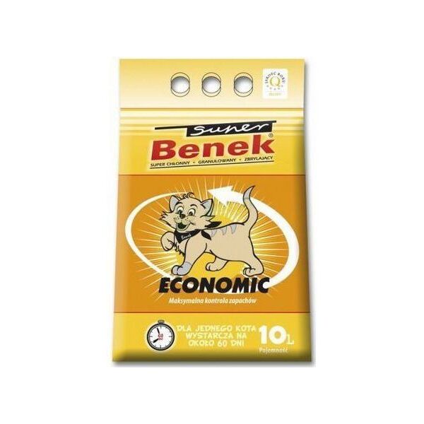 Żwirek dla kota Super Benek Economic Naturalny 5 l