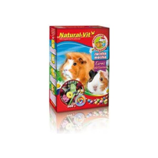 Super Benek NATURAL VIT 500g KARTON ŚWINKA MORSKA