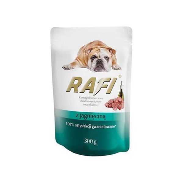 Rafi RAFI PIES 300g saszetka JAGNIĘCINA