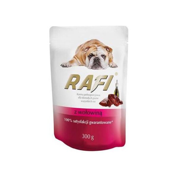 Rafi RAFI PIES 300g saszetka WOŁOWINA