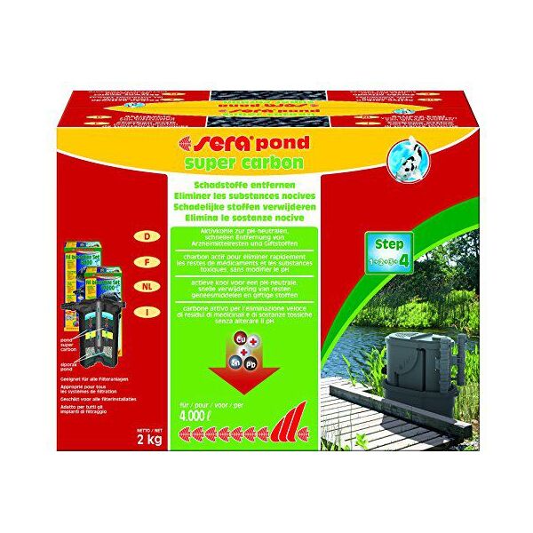 Sera Wkład do filtra Super Carbon Pond 2kg