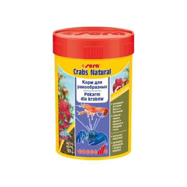 Sera CRABS NATURAL PUSZKA 100 ml