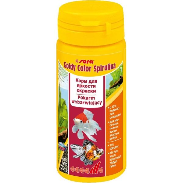 Sera SERA GOLDY COLOR SPIRULINA PUSZKA 50 ml - 008041