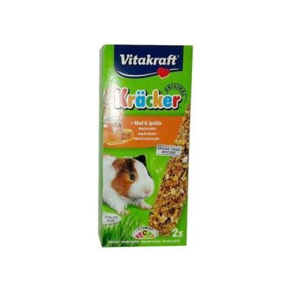 Vitakraft KRACKER KOLBA ŚWINKA (2szt) MIÓD+ORKISZ
