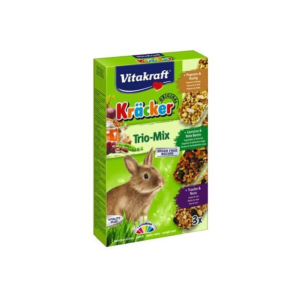 Vitakraft KRACKER KRÓLIK 3szt TRIO-MIX
