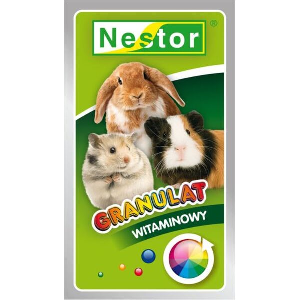 Nestor GRANULAT 20g WITAMINOWY GRYZOŃ