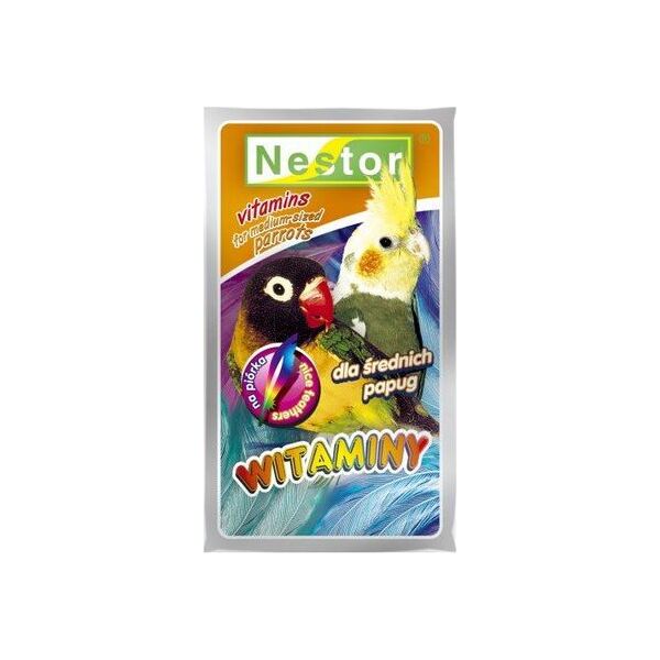 Nestor WITAMINY 20g PAP.ŚRED.PIÓRKA 25szt