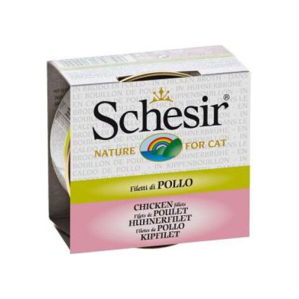 Schesir SCHESIR KOT 70g pusz. KURA RYŻ