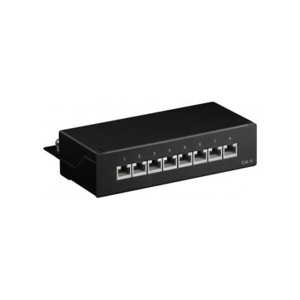 Goobay Patch panel 8P CAT6e Desk black - 96105