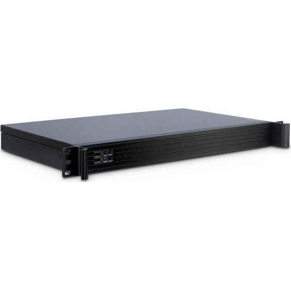 Inter-Tech 48.3cm Inter-Tech IPC 1U-K-126L 1HE OHNE Netzteil Schwarz - 88887000