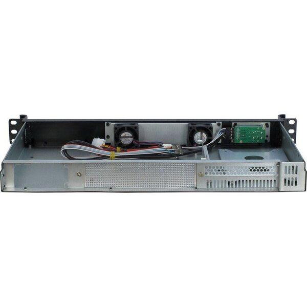 Inter-Tech 48.3cm Inter-Tech IPC 1U-K-126L 1HE OHNE Netzteil Schwarz - 88887000